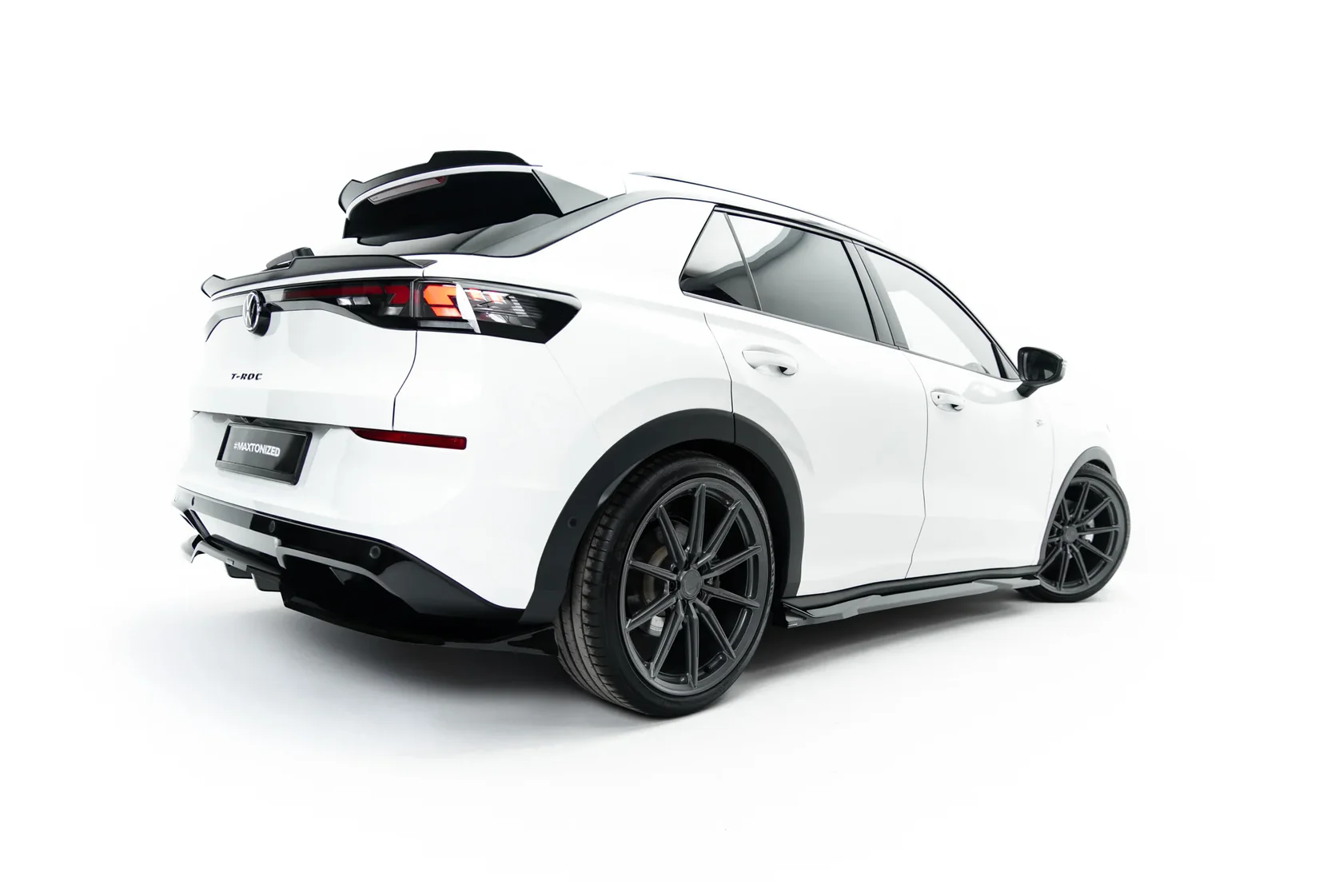 Zijskirts Spoiler Cap Volkswagen T-Roc R-Line Mk2
