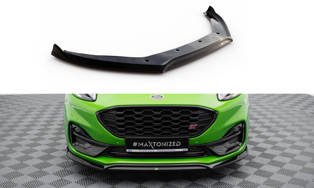Voorspoiler Ford Puma ST / ST-Line Glanzend Zwart