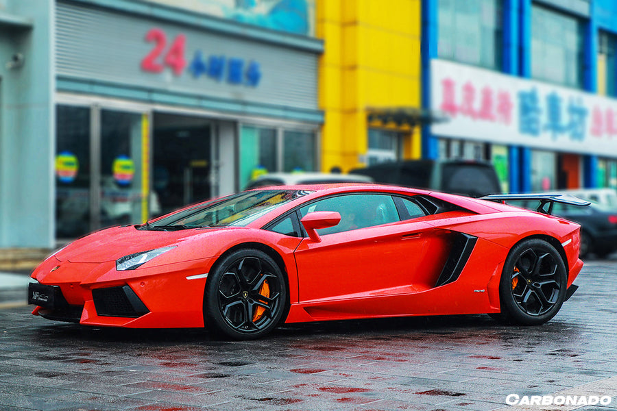 Lamborghini Aventador LP700 LP740 Coupe/Roadster DC Style Carbon Fiber Spoiler 2011-2020