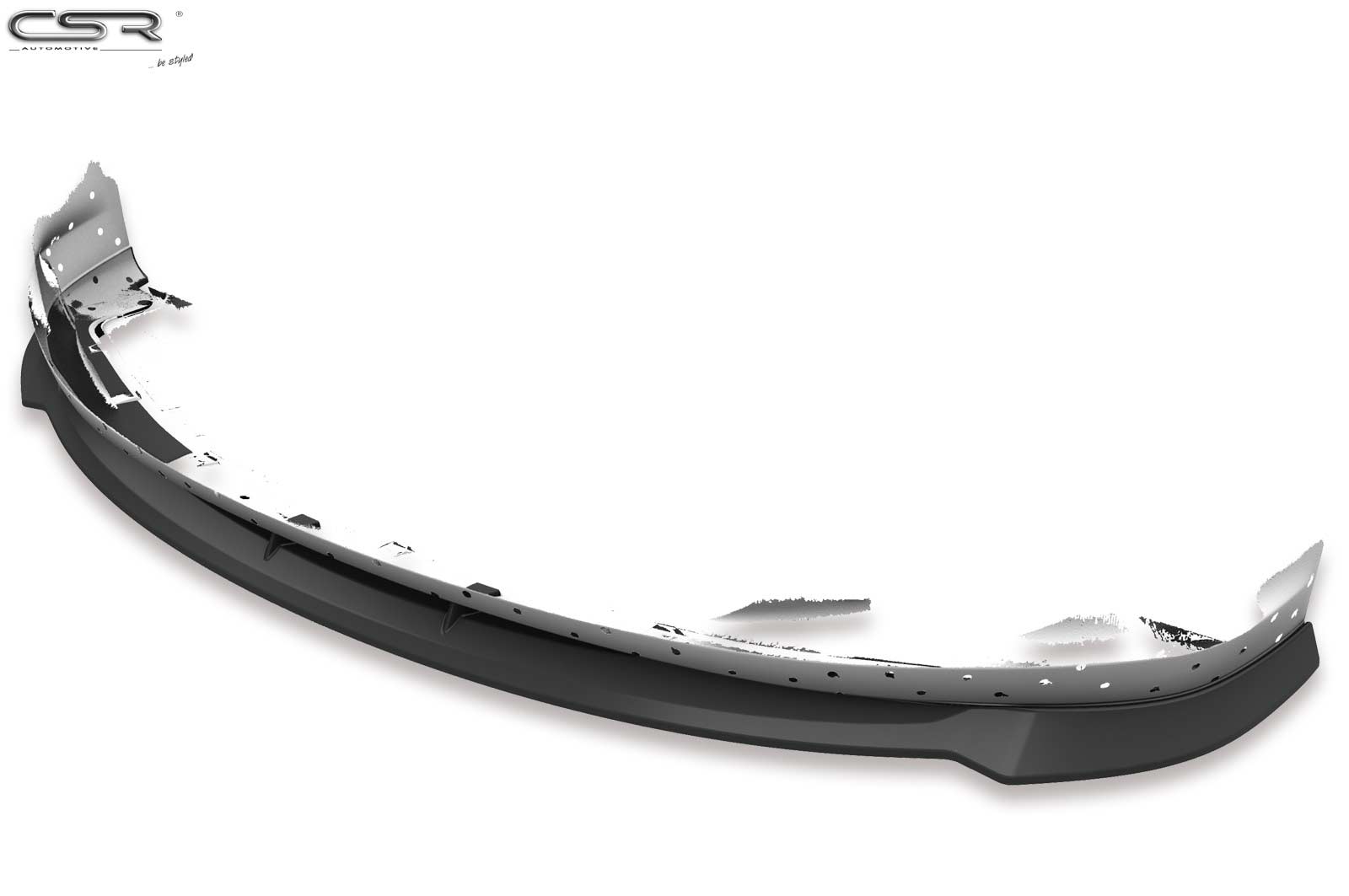 Voorspoiler Porsche Panamera 970 glans zwart 2009–07/2013