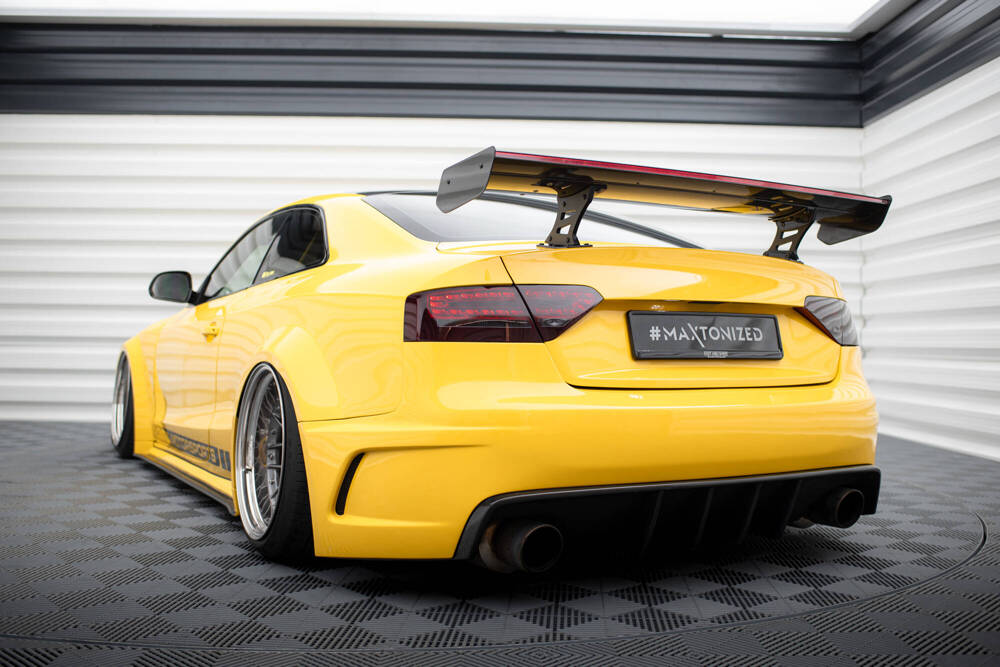 Carbon Spoiler + Led Audi A5 Coupe 8T
