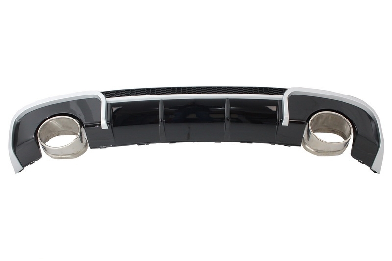 Audi A3 8V Sedan Facelift (2012-up) Achterbumper Diffuser + Tips