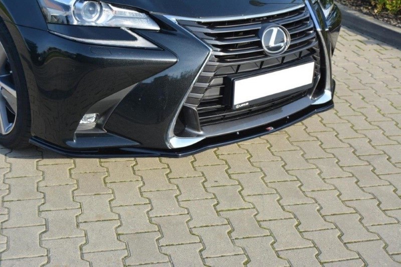 Voorspoiler Lexus GS Mk4 Facelift V.1 Glanzend Zwart
