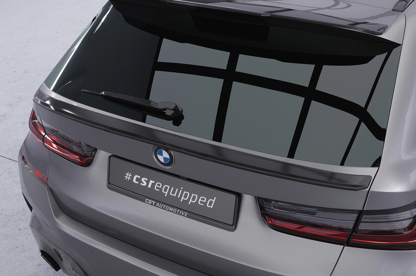 Achterspoiler BMW 3-serie G21 (2019–heden) Glans Zwart – CSR Automotive