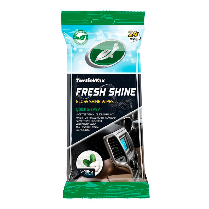 Turtle Wax 54095 Fresh Shine Gloss Interieurreinigerdoekjes 24 stuks