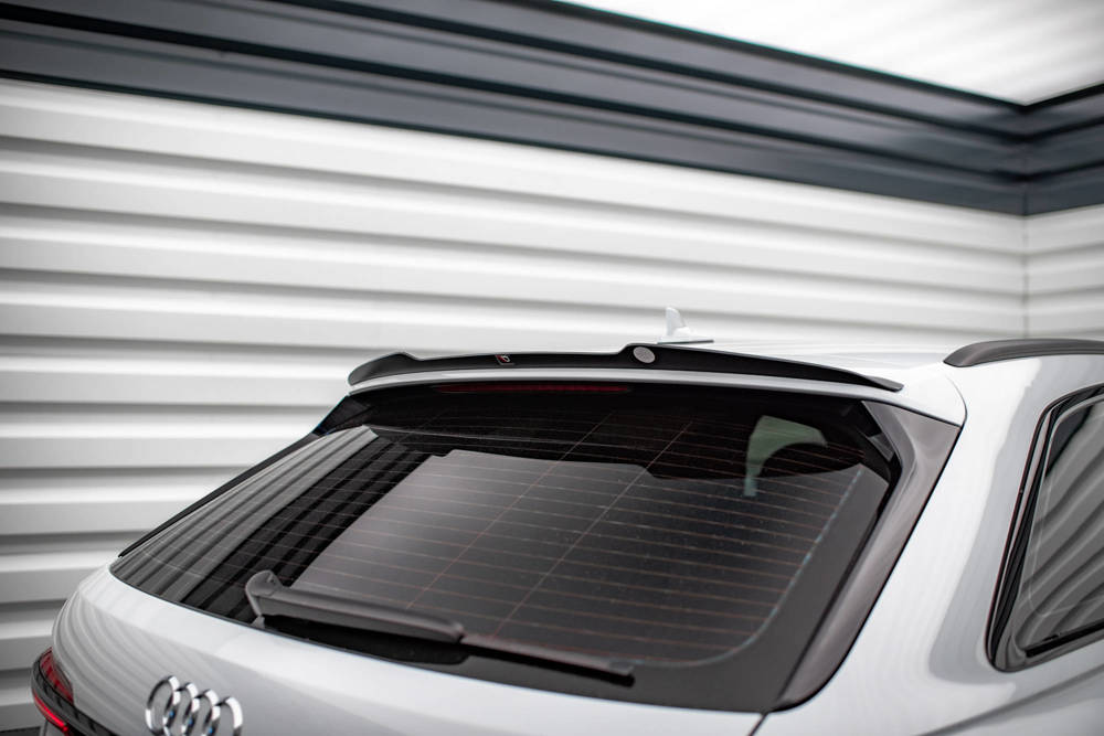Spoiler Audi A6 S-Line / S6 C8 Avant Glans Zwart Maxton