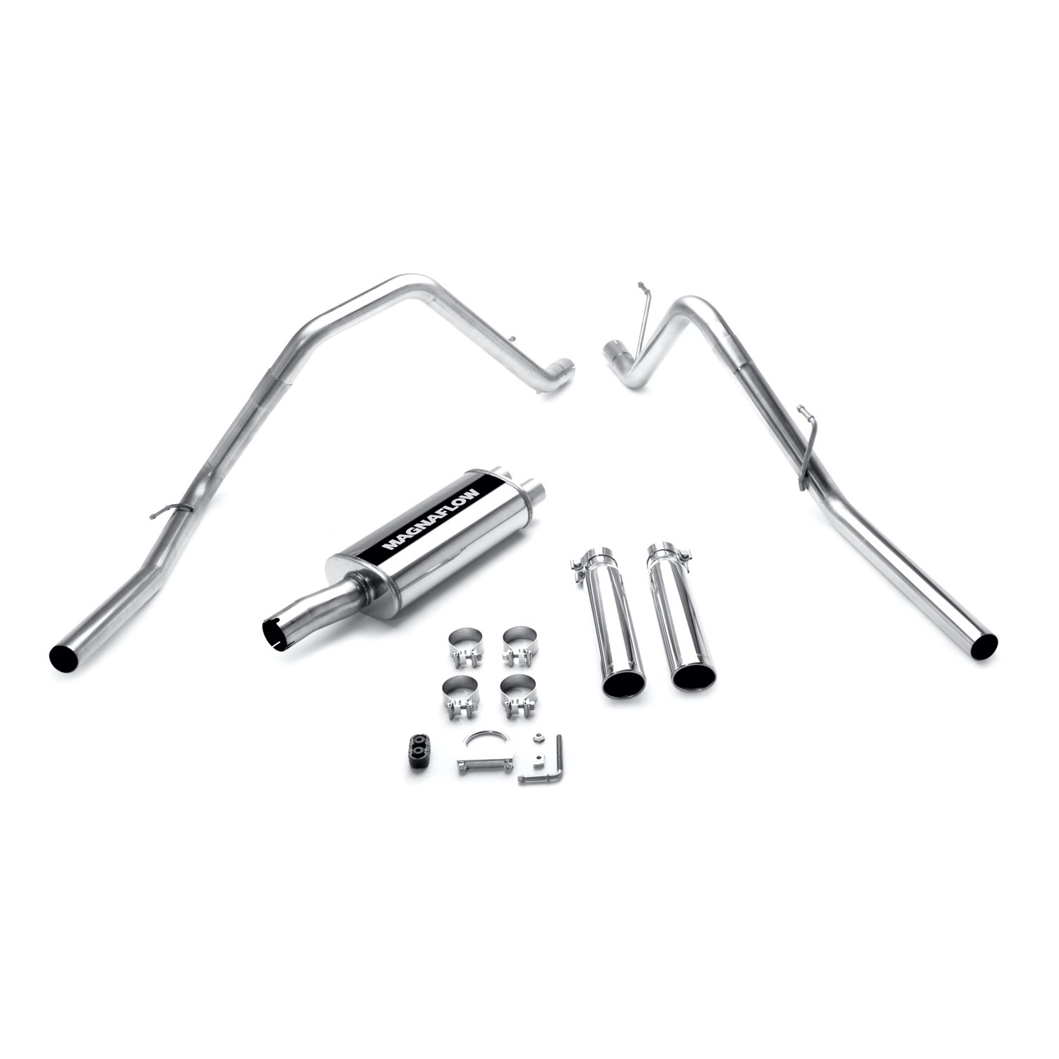 Dodge C/B Sys 04 Hemi Duals Sc/Cc Magnaflow Cat-Back