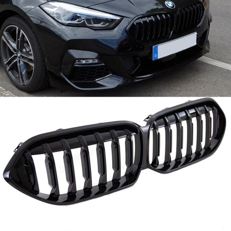Grill BMW 2 Serie F44 Grand Coupe Glans Zwart