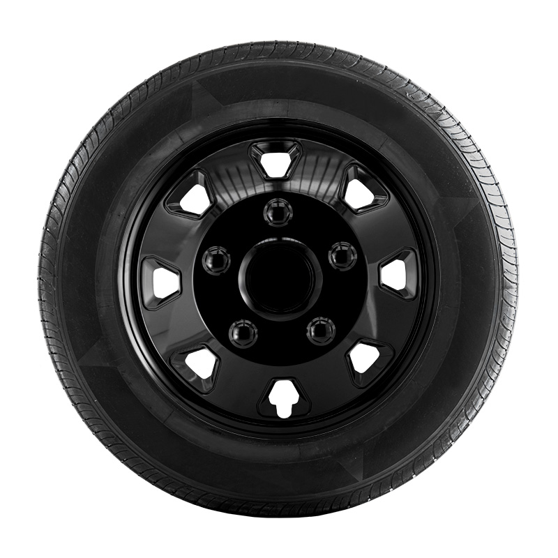 4-Delige Wieldoppenset Itah 15-inch zwart (bol)