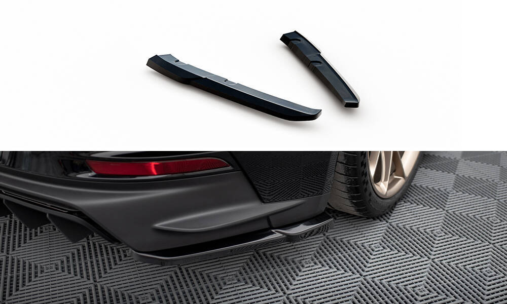 Zijdiffusers Porsche 911 992 GT3 Maxton Glans Zwart