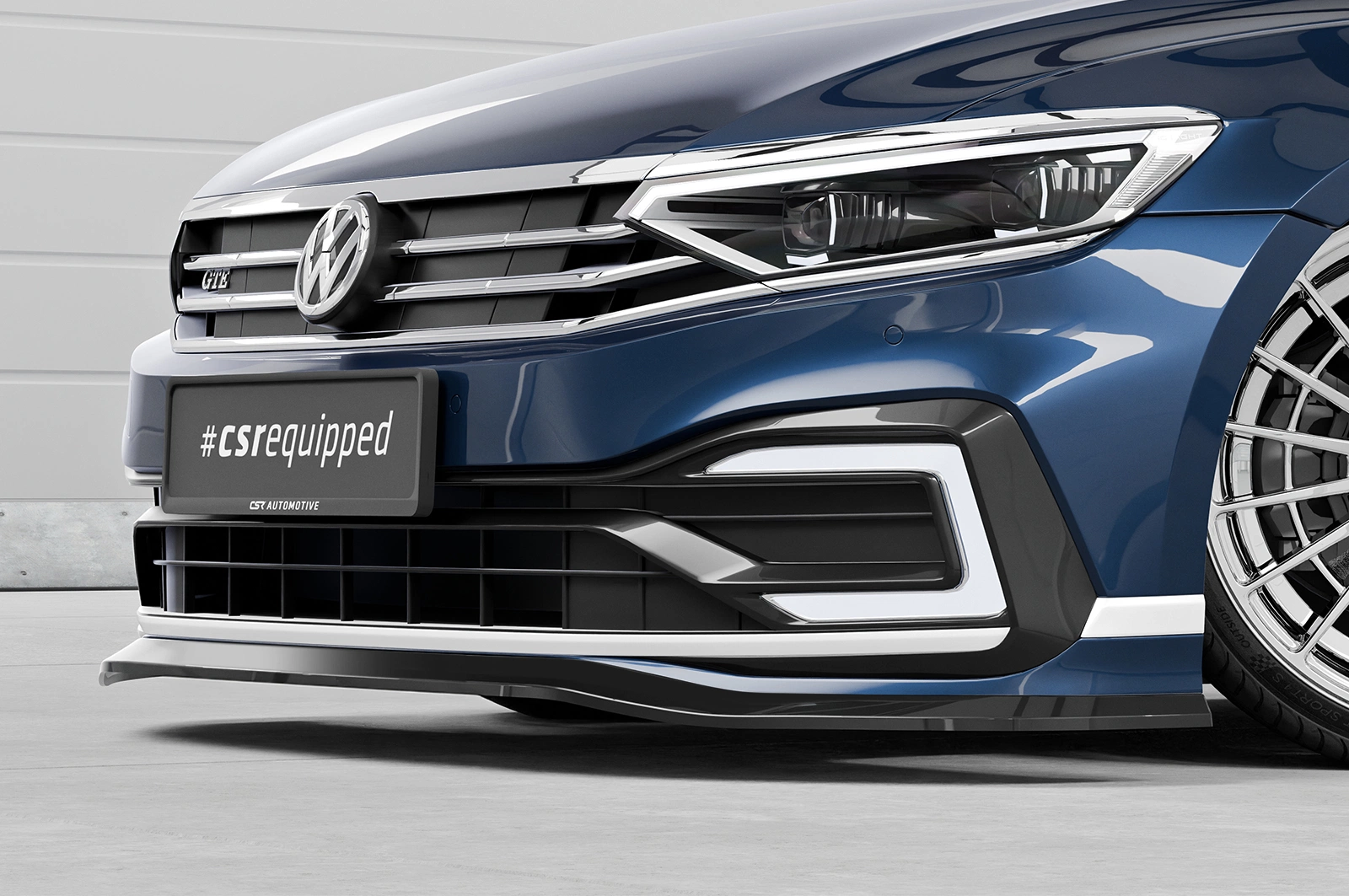 Voorspoiler VW Passat B8 Typ 3G GTE R-Line facelift 7/2019-2024