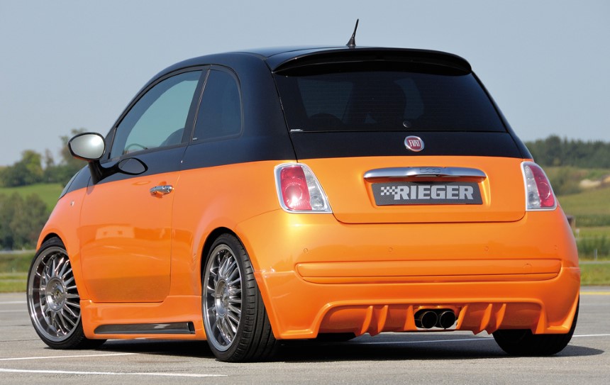 Rieger Spoilerlip Audi A1 8X 2010-