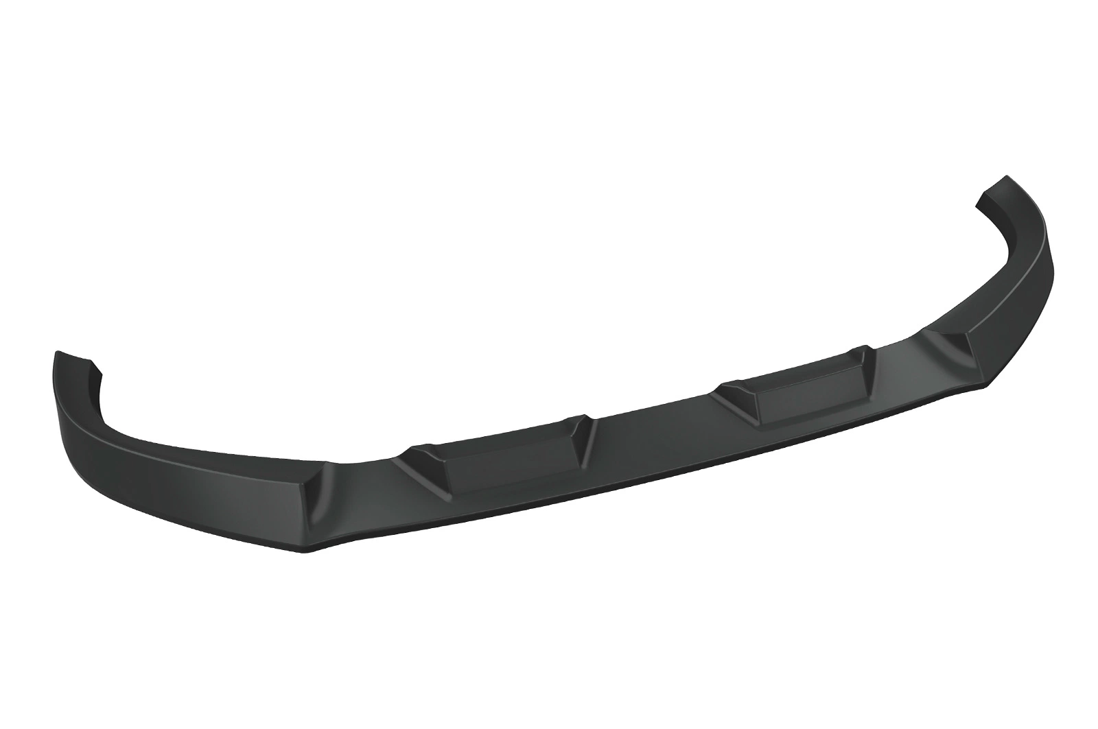 Voorspoiler Audi Q2 S-Line glans zwart – 2016–2020