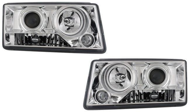 Faros Mercedes W201 190E 82-93 cromo