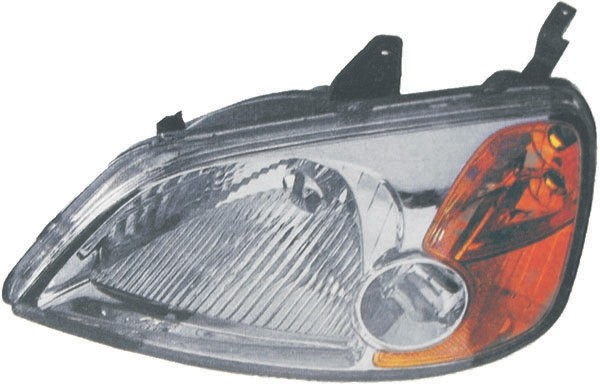 Koplamp rechts CIVIC 01->> DEPO H4