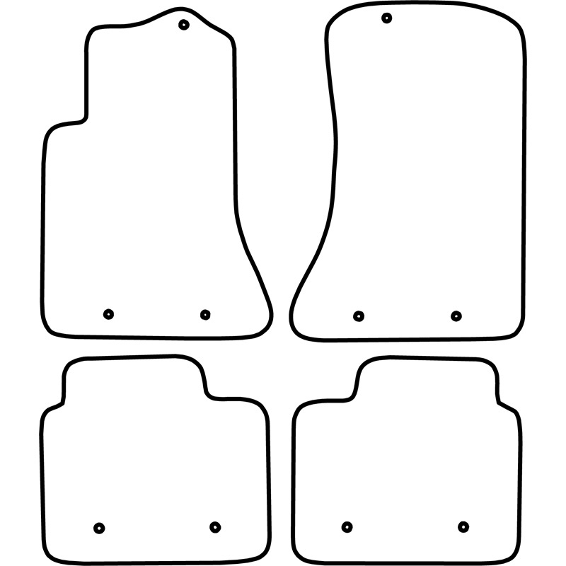 Automatten Velours  Opel Omega B 1994-2003