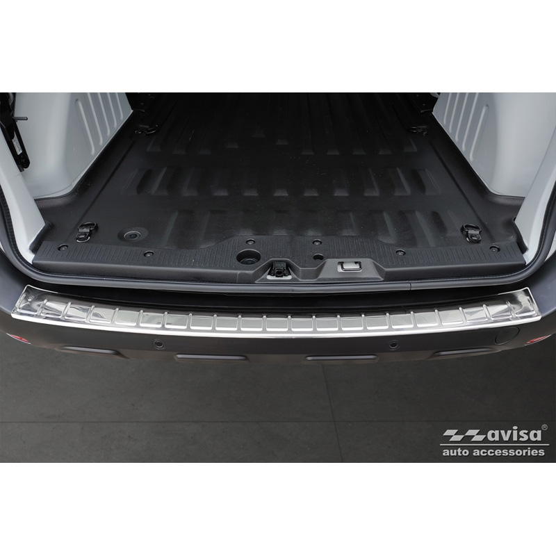 RVS Achterbumperprotector  Renault Express Furgon 2021- 'Ribs'