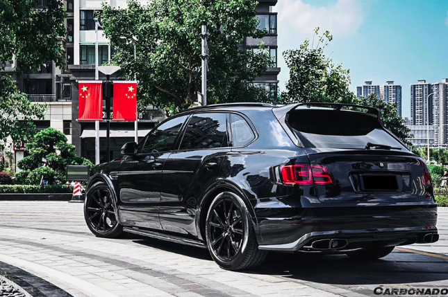 Bentley Bentayga OD Style Carbon Fiber Diffuser 2016-2019