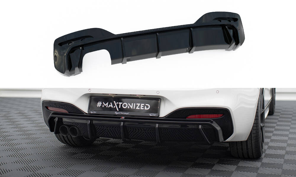 Achterdiffuser BMW 1 M-pack F20 Facelift