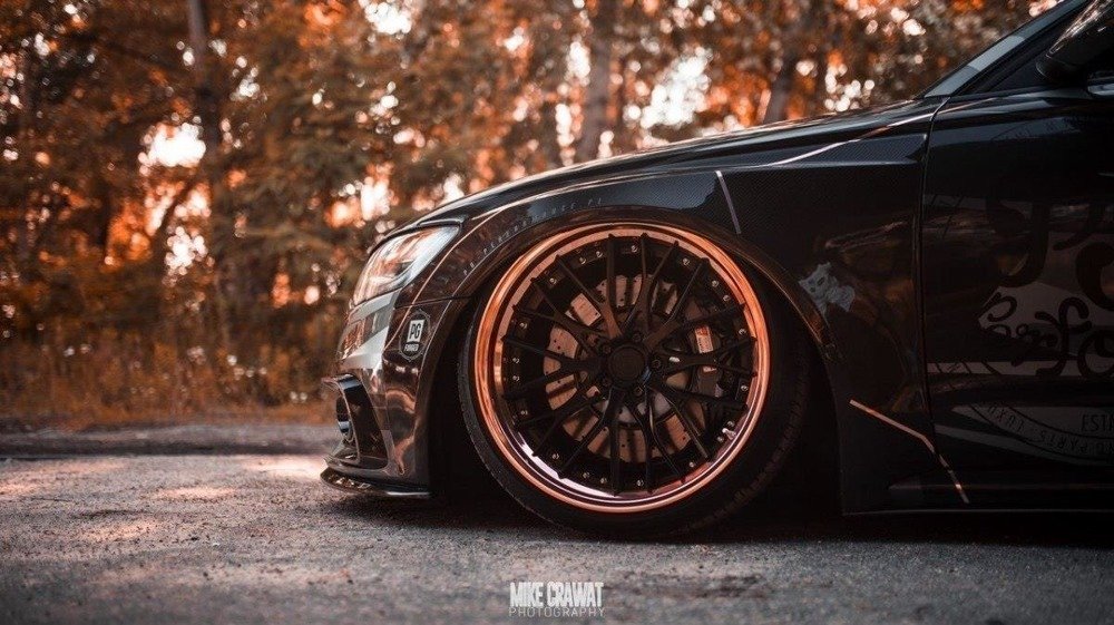 Wide Body Audi S6 C7 Avant + Set Splitters