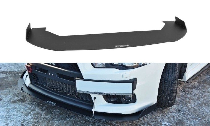 Race voorspoiler Mitsubishi Lancer Evo X Maxton Design