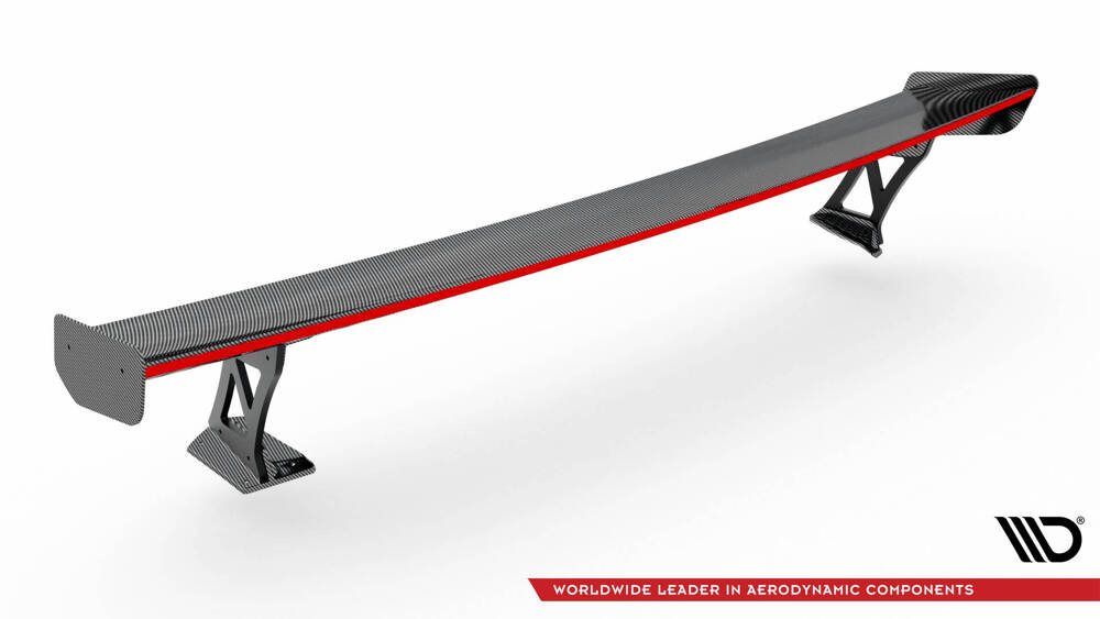 Spoiler met LED V.1 BMW M3 G80 Maxton Carbon