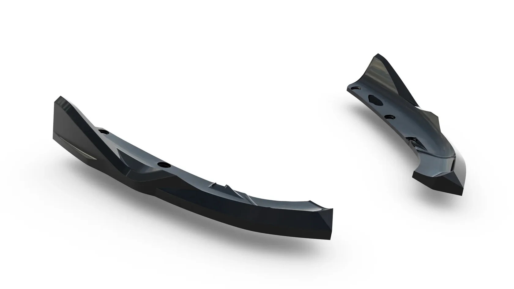 Zijdiffuser BMW X3 G01 Glans Zwart