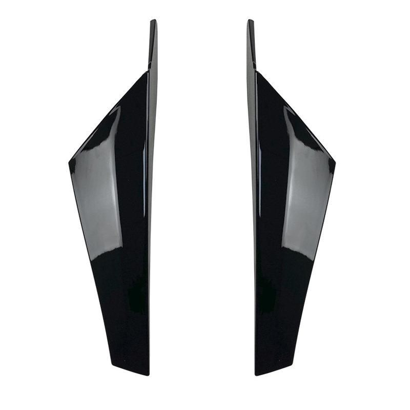 Set achterruit side-spoilers  Volkswagen Golf VIII HB 3/5-deurs 2020- (ABS Glanzend zwart)