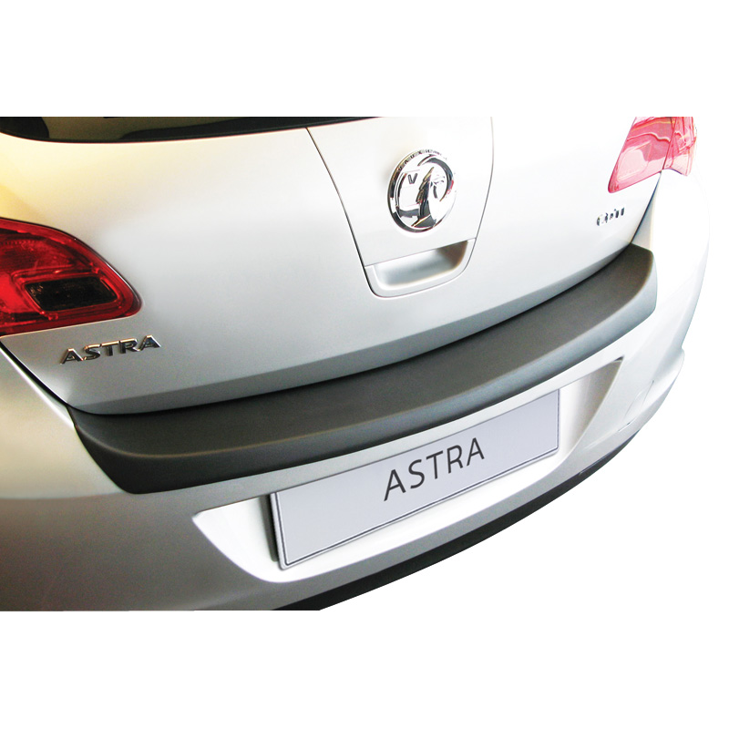 ABS Achterbumper beschermlijst  Opel Astra J 5 deurs 12/2009-9/2012 Zwart