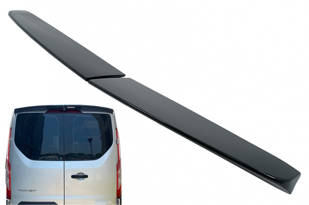 Spoiler Ford Transit Tourneo Custom V363 vanaf 2012 - 2023 Glans Zwart