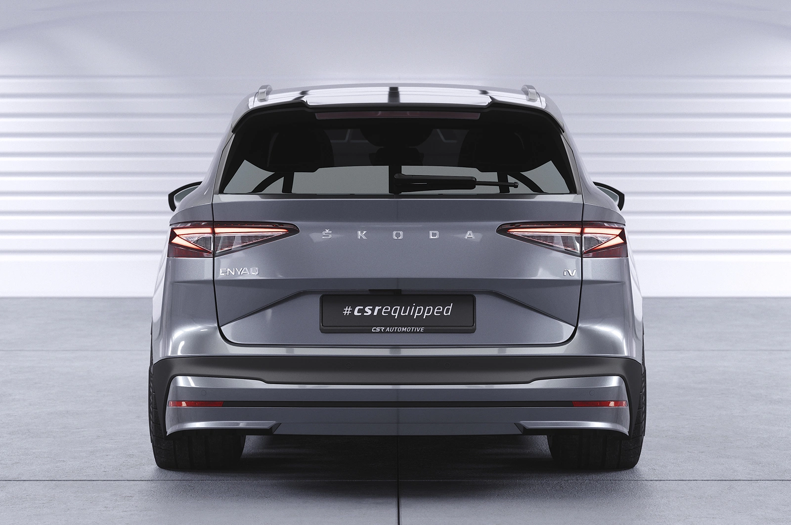 Achterspoiler Škoda Enyaq iV glans zwart CSR