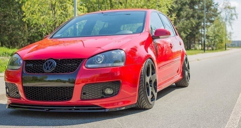 Voorspoiler VW Golf 5 GTI ED30 Glans Zwart