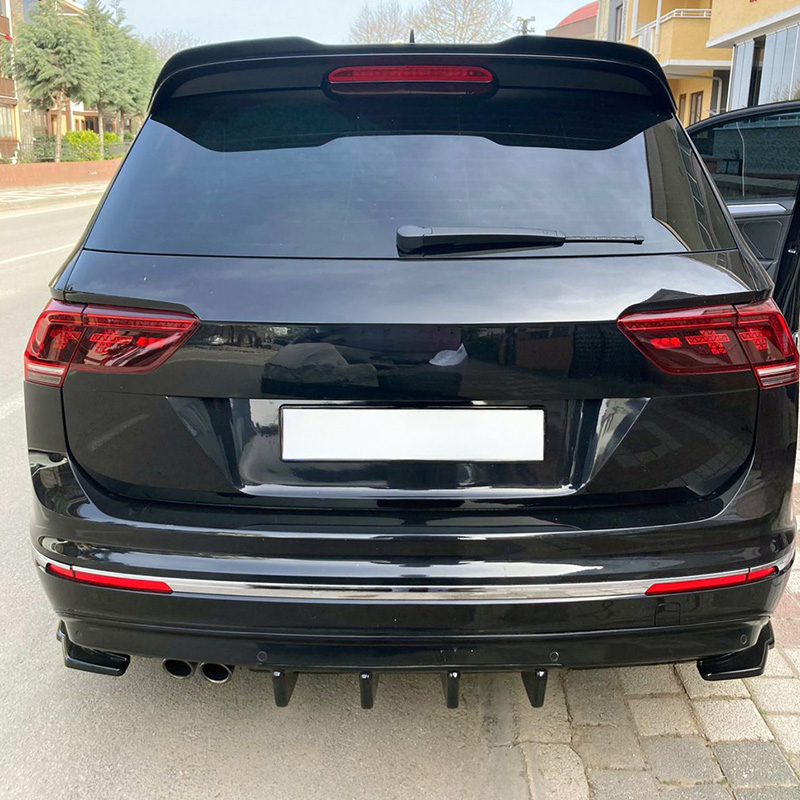Oneway Complete bodykit  Volkswagen Tiguan II R-Line 2016-2020 - Glanzend zwart