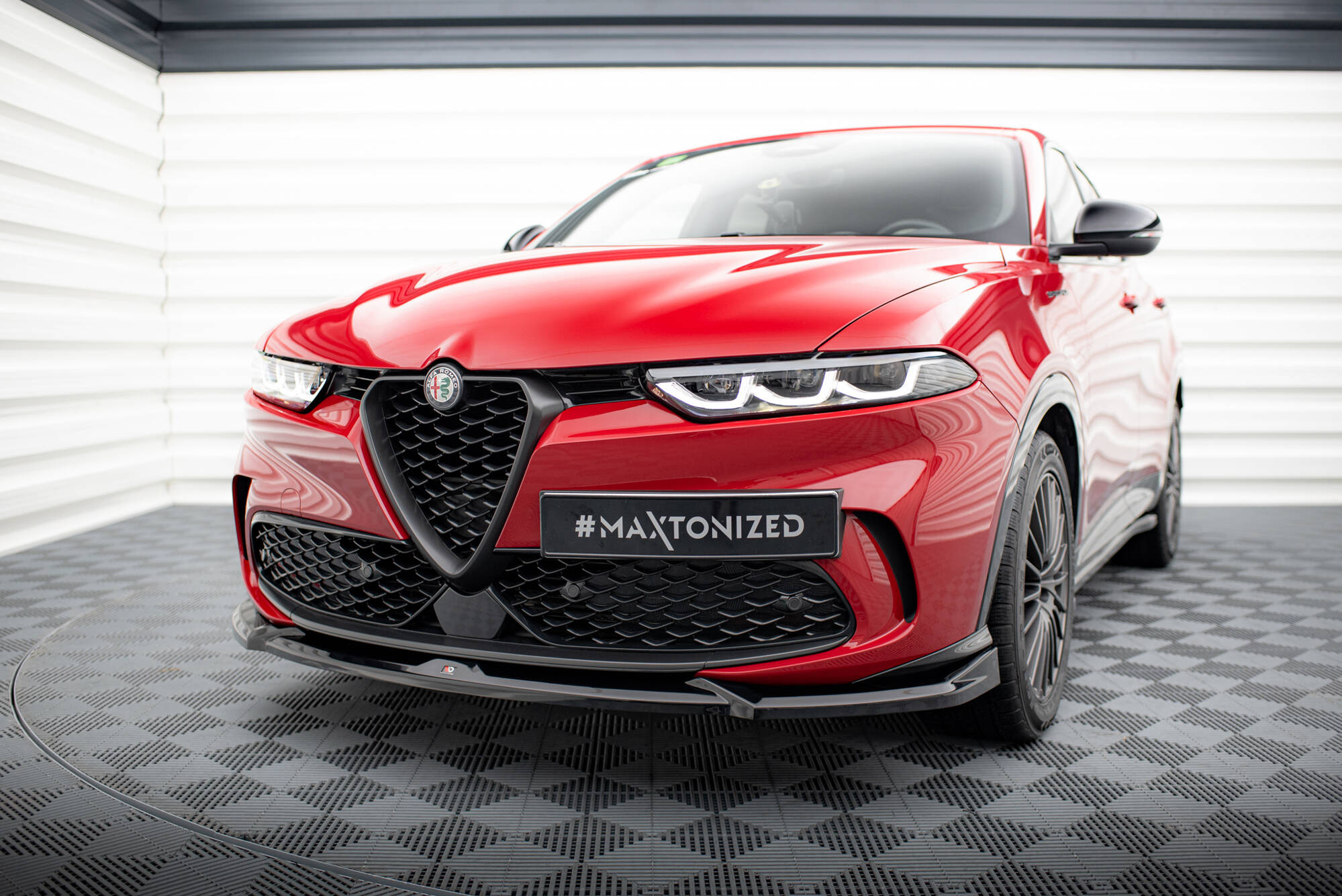 Bodykit Alfa Romeo Tonale MK1 Maxton Glanzend zwart