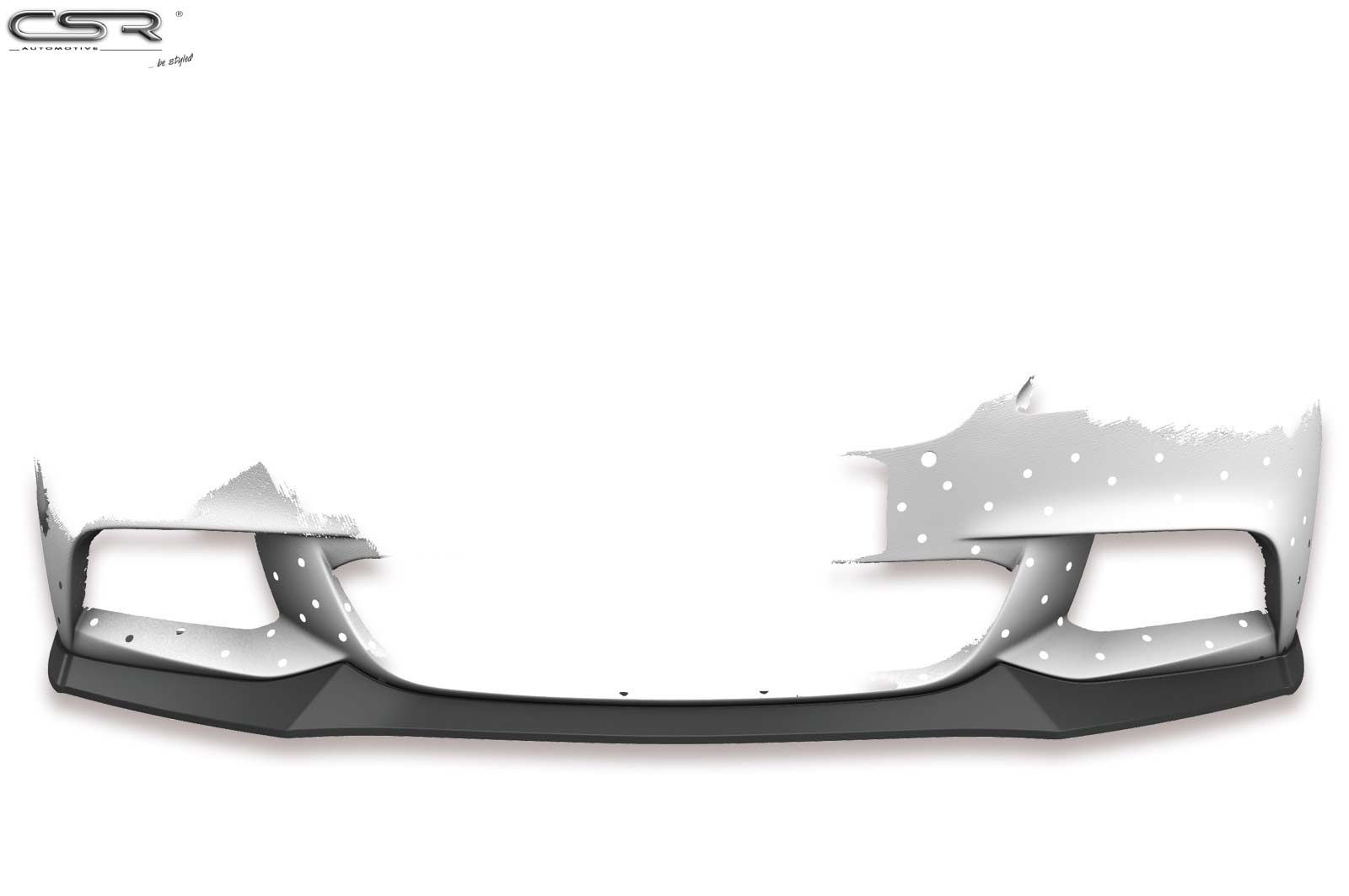 Voorspoiler BMW 5er F10/F11 M-Paket Glans Zwart – ab 01/2010