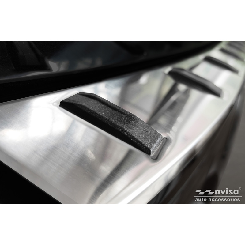RVS Achterbumperprotector  Audi A6 (C8) Avant incl. S-Line 2018-2023 & Facelift 2023- 'STRONG EDITION'