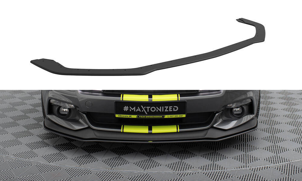 Voorspoiler Ford Mustang GT MK6 Zwart Street Pro