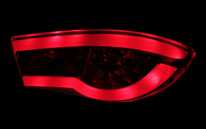 Taillights Seat Ibiza 6J Lightbar smoke 08-12 only 3-door