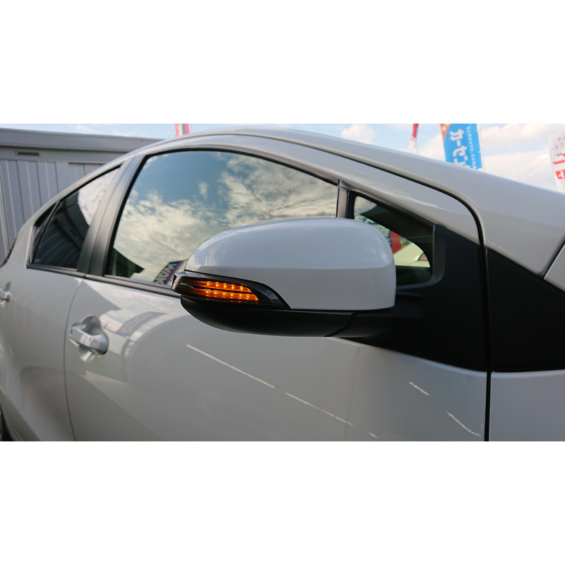 Set LED Zijspiegel-Knipperlichten  Toyota diverse modellen - Rookgrijs - incl. Dynamic Running Light