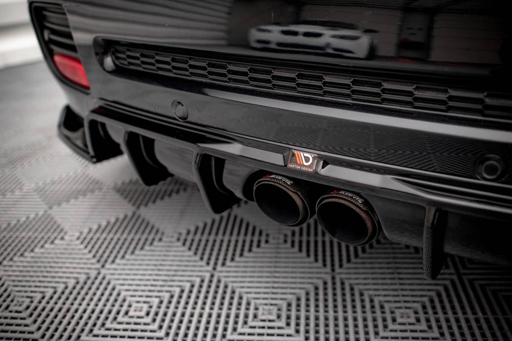 Diffuser Mini Cooper John Cooper Works R56 Maxton Glans Zwart