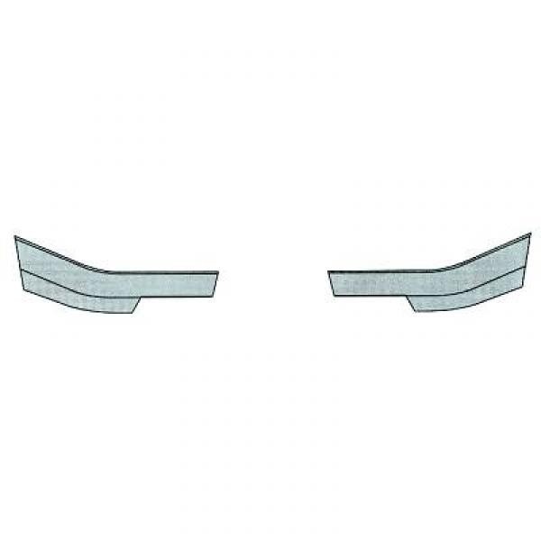 Bumper lijst links VECTRA 88-92 GL MODELLEN