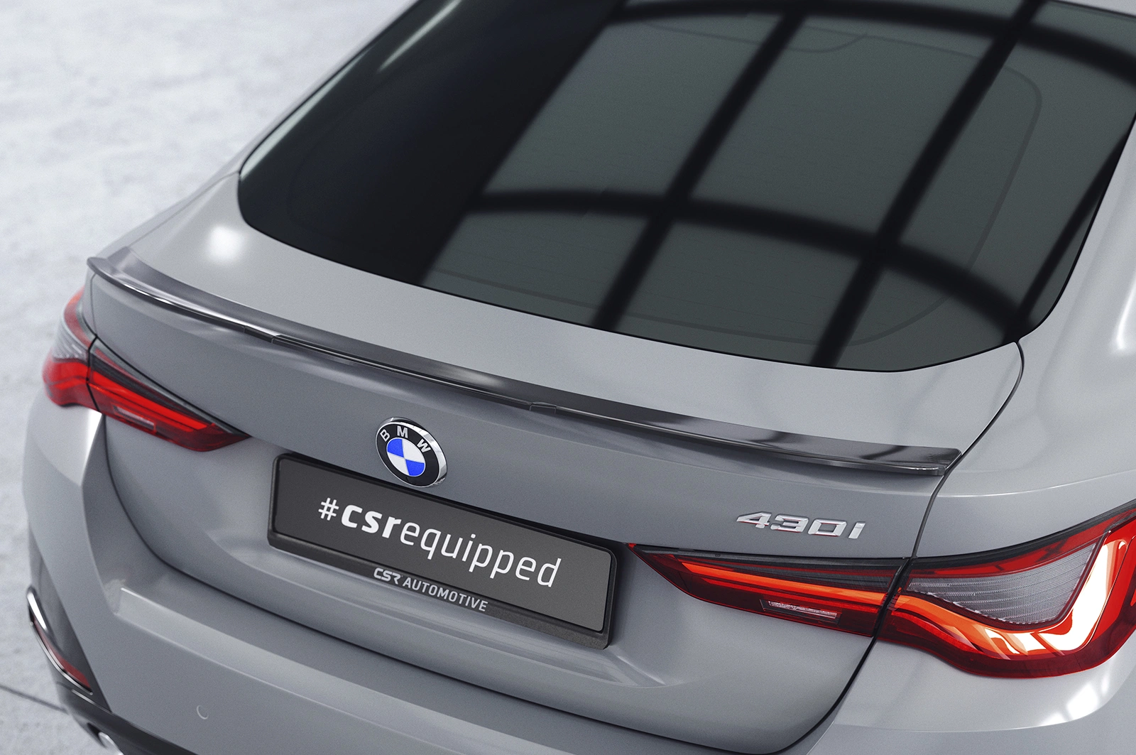 Achterspoiler BMW 4er / i4 G26 Gran Coupe 2021- Glans Zwart – CSR