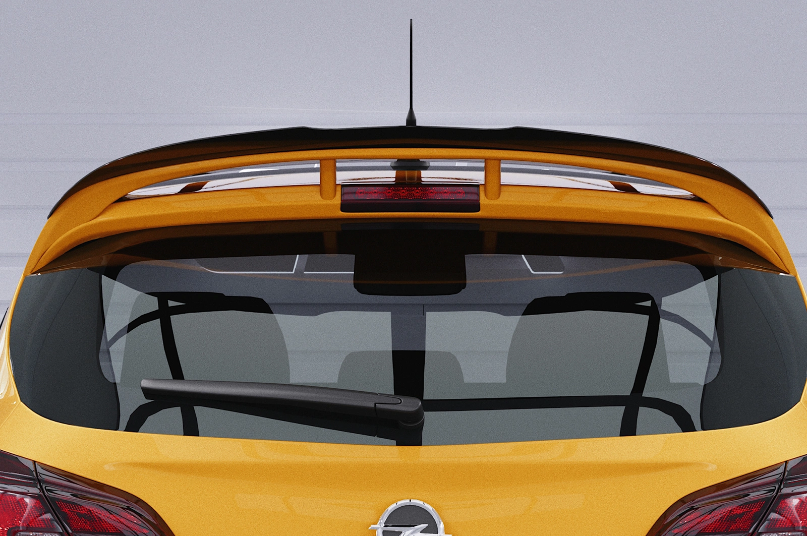 Achterspoiler Opel Corsa E OPC glans zwart 03/2015–05/2018 van CSR Automotive