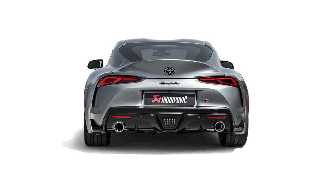 Akrapovic Toyota Supra (A90) With Gpf – “Slip On” Titanium Exhaust System