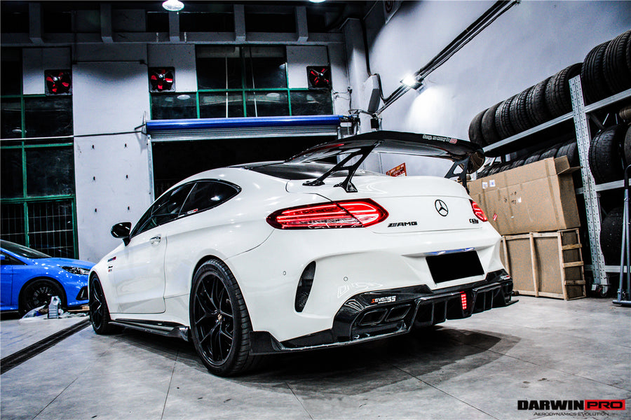 Mercedes Benz C-Class W205 Coupe IMP Style Carbon Fiber Spoiler 2015-2021