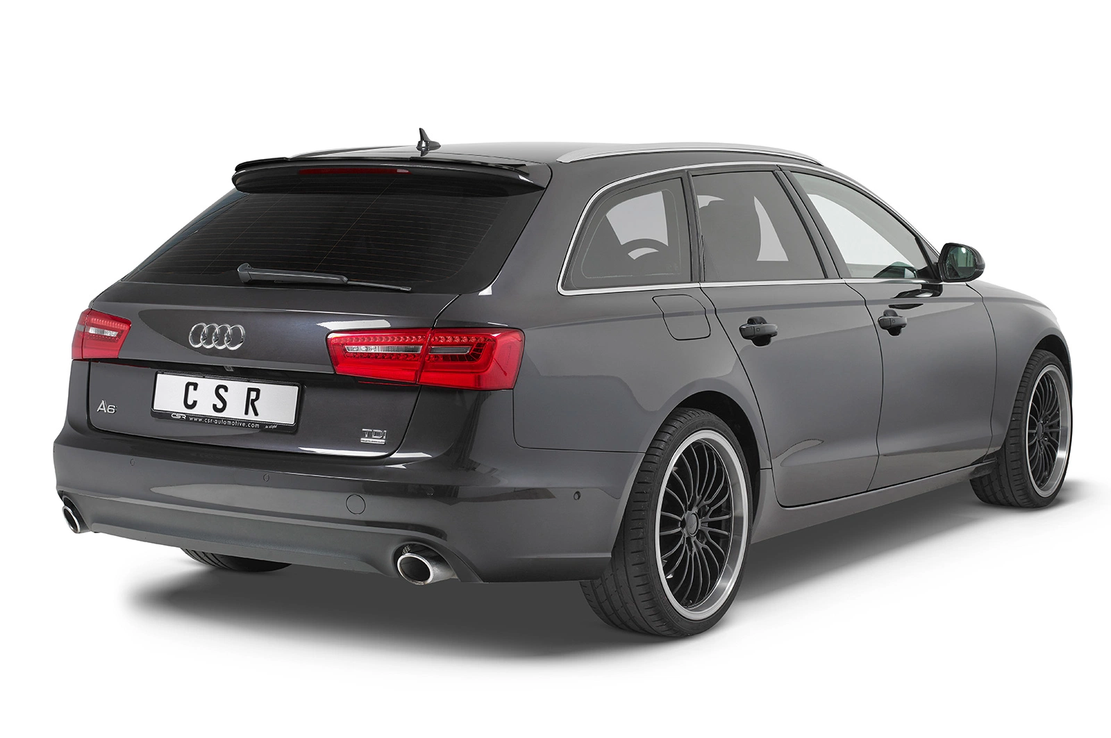 Achterspoiler Audi A6 C7 4G Avant Glans Zwart – CSR Automotive – 2011–2018