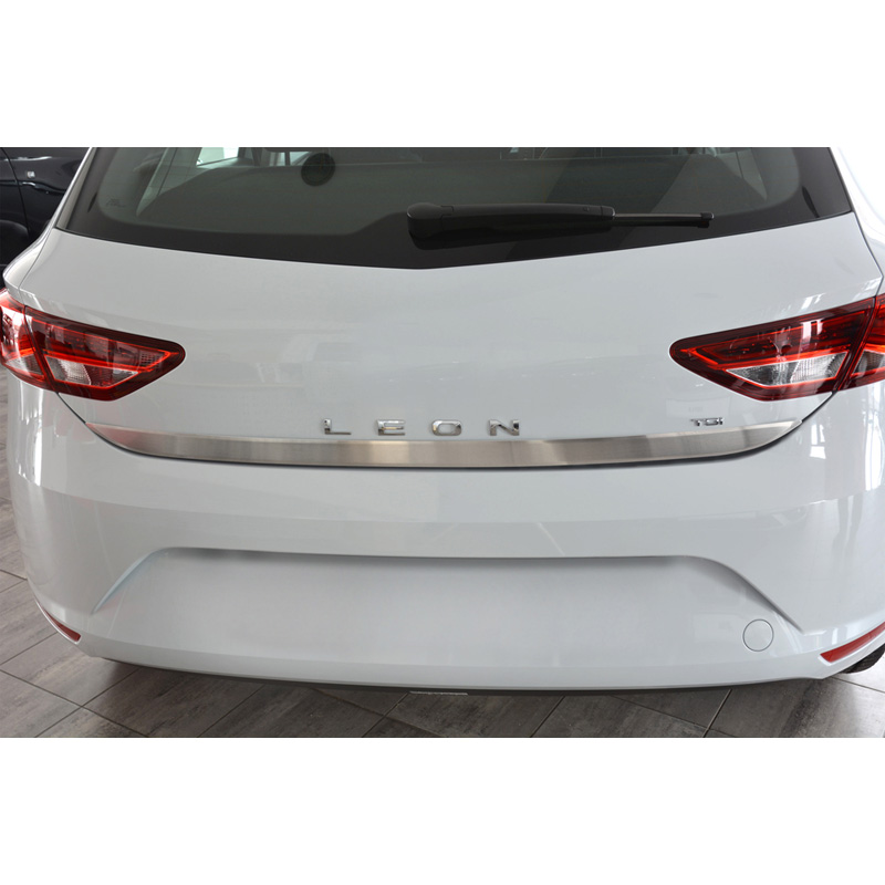 RVS Achterbumperprotector Seat Leon 5F 2013-