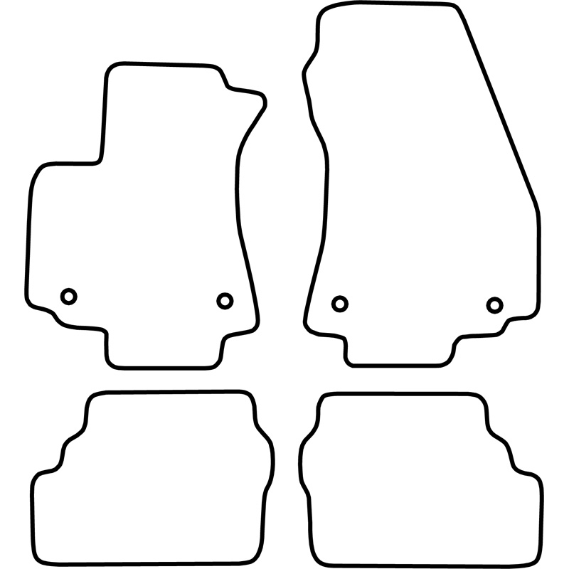 Automatten Opel Zafira A 99-04