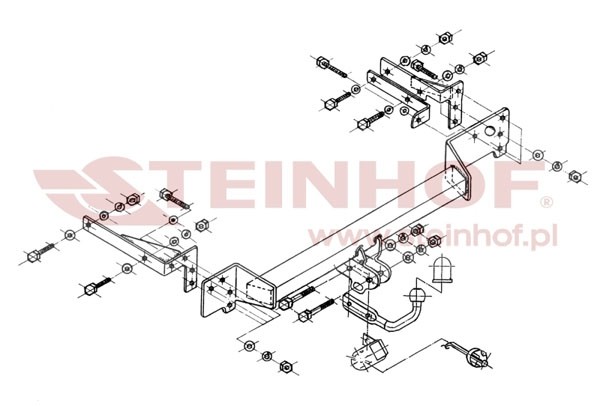 Trekhaak Renault Clio II 3/5D 07/2001-2005