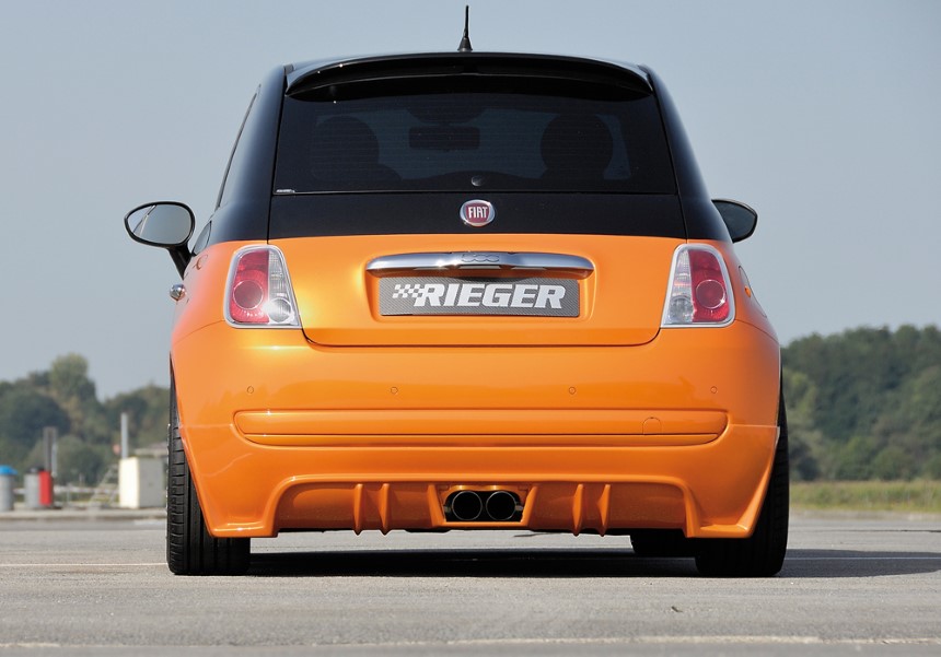 Rieger Spoilerlip Audi A1 8X 2010-